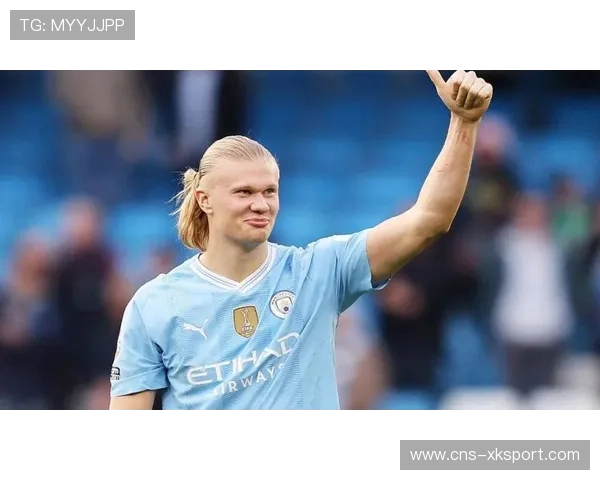 哈兰德挑射破门瞬间，曼城前锋终结进球荒